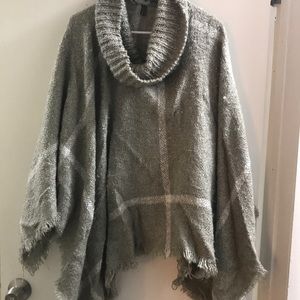 Turtleneck Poncho